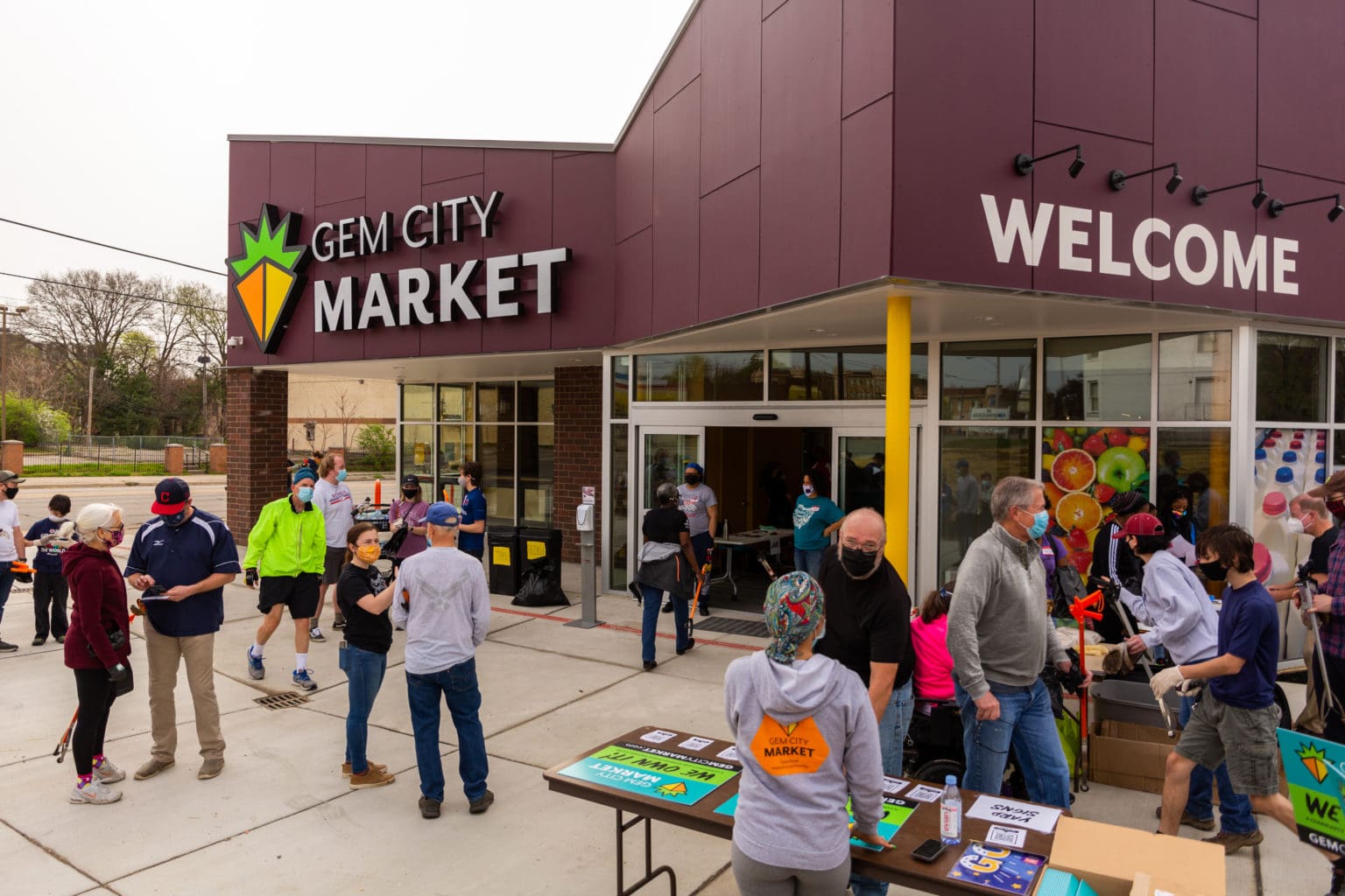 Gem City Market cooperative grocery in West Dayton